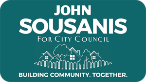 Picture of John Sousanis for City Council Yard Sign